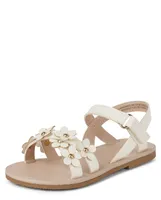 Toddler Girls Flower Sandals