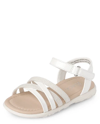 Toddler Girls Glitter Sandals