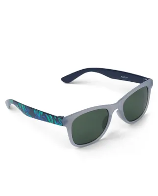 Boys Tropical Leaf Traveler Sunglasses