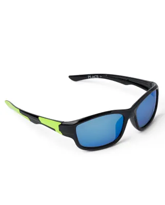 Boys Colorblock Sport Sunglasses