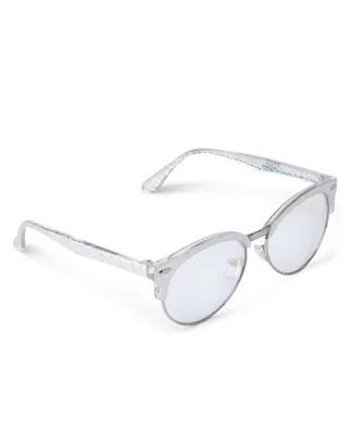 Girls Glitter Aviator Sunglasses