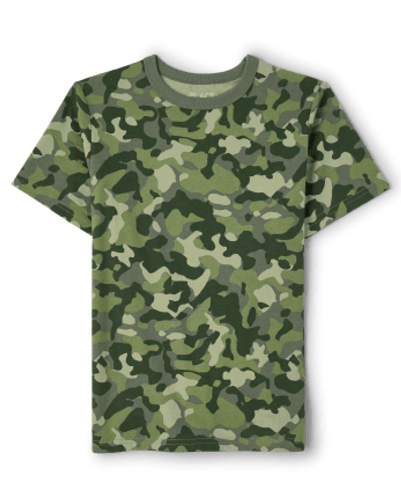 Boys Camo Top