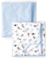 Baby Boys Animal Swaddle Blanket 2-Pack