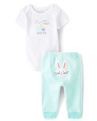 Baby First Easter 2-Piece Playwear Set