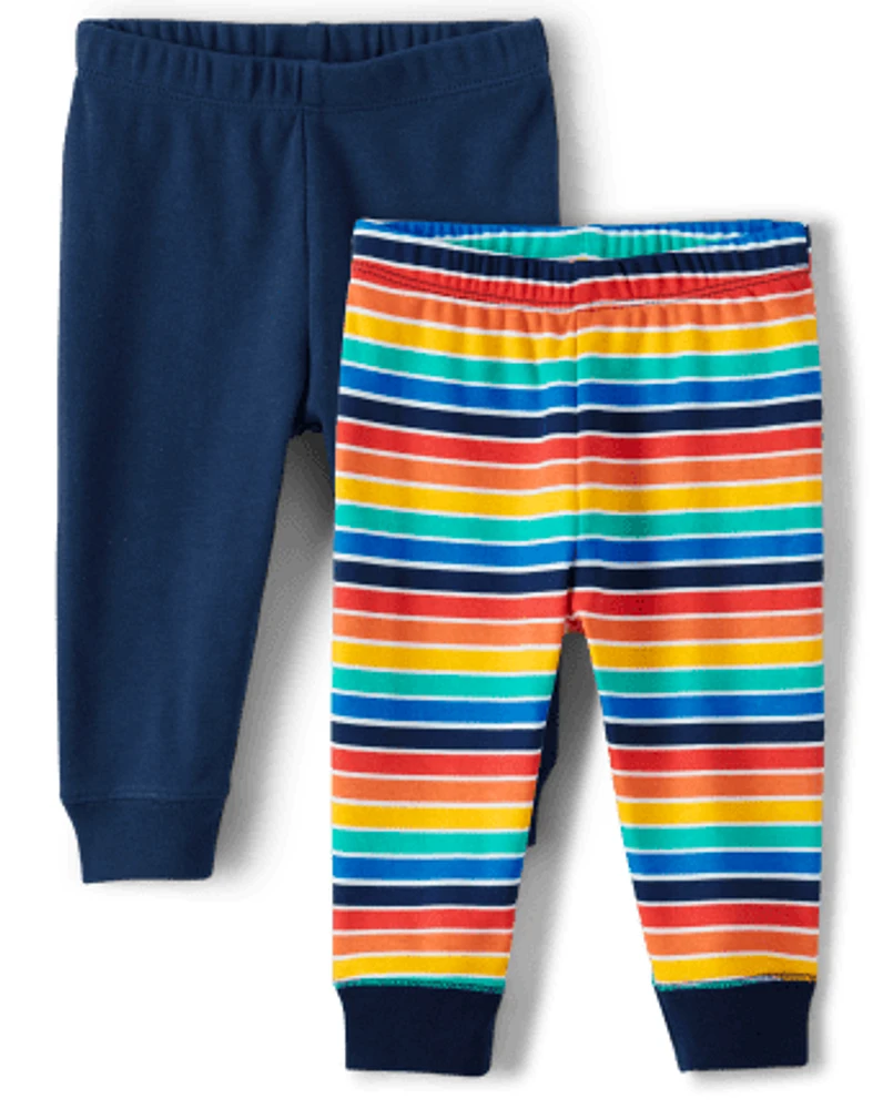 Baby Striped Pants 2-Pack