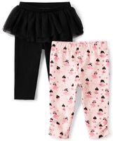 Baby Girls Ballerina Tutu Pants 2-Pack