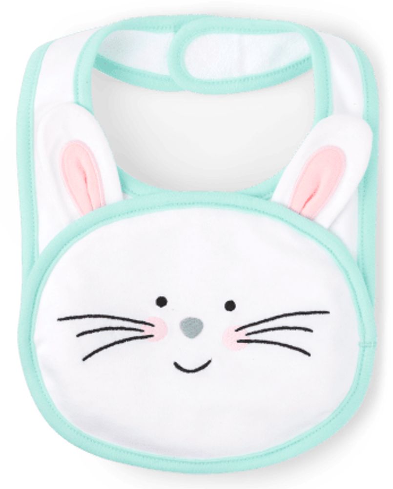 Unisex Baby Bunny Bib