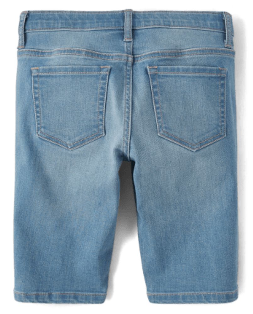 Girls Denim Skimmer Shorts