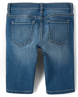 Girls Denim Skimmer Shorts