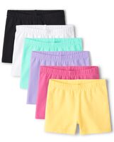 Girls Cartwheel Shorts 6-Pack