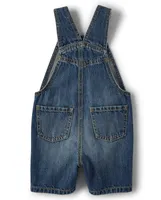 Baby And Toddler Boys Denim Overalls