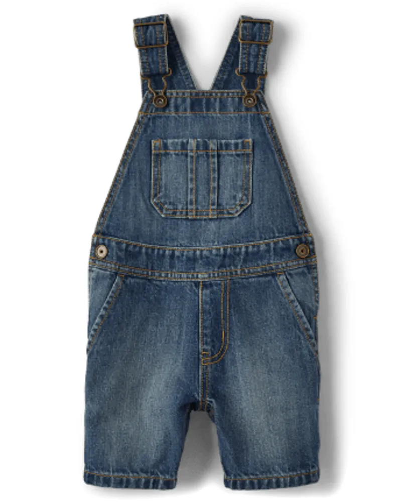 Baby And Toddler Boys Denim Overalls