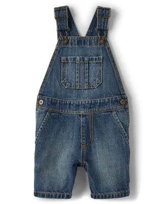 Baby And Toddler Boys Denim Overalls