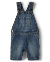 Baby And Toddler Boys Denim Overalls