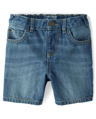 Baby And Toddler Boys Rigid Denim Shorts