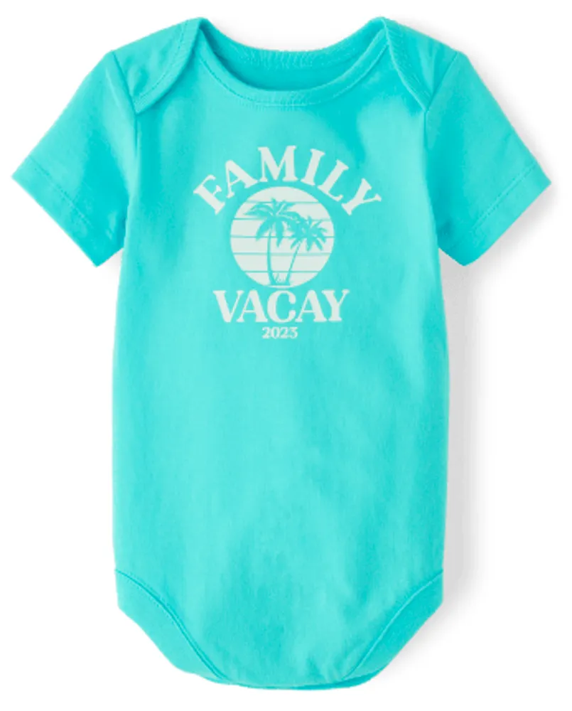 Unisex Baby Matching Family Vacay Graphic Bodysuit