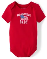 Unisex Baby Matching Family All-American Graphic Bodysuit