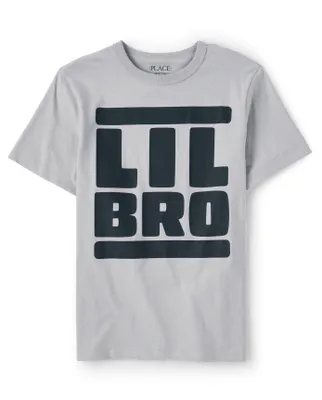 Boys Lil Bro Graphic Tee