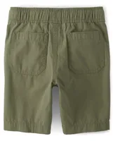 Boys Pull On Jogger Shorts