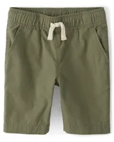 Boys Pull On Jogger Shorts