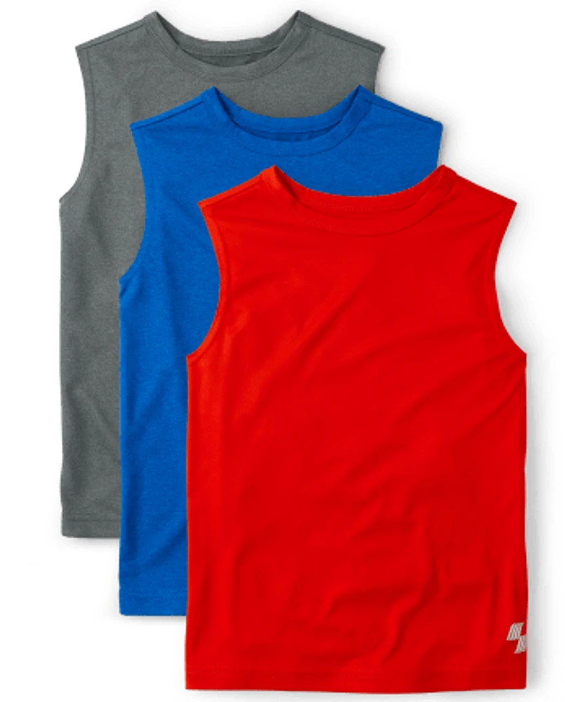 Boys Muscle Tank Top 3-Pack