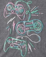 Girls Video Game Graphic Tee
