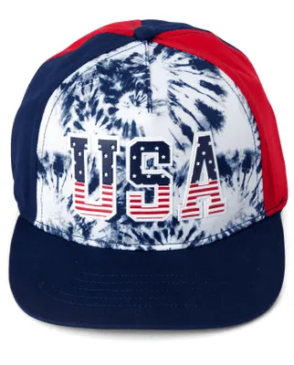 Boys USA Colorblock Baseball Hat