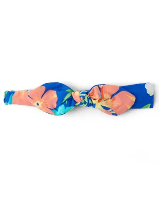 Baby Girls Tropical Bow Headwrap