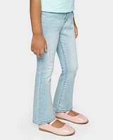 Toddler Girls Flare Jeans