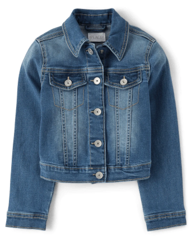 Veste en jean Denim fille