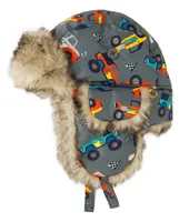 Toddler Boys Print Trapper Hat