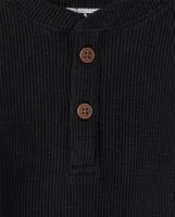 Baby And Toddler Boys Henley Thermal Top