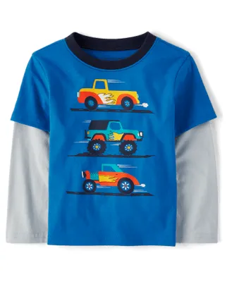 Baby And Toddler Boys Cars 2 1 Top