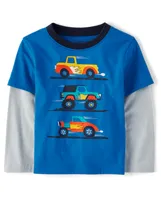 Baby And Toddler Boys Cars 2 1 Top