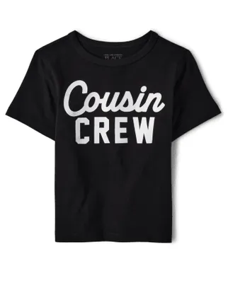 Baby And Toddler Cousin Crew Graphic Tee