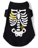 Dog Matching Family Glow Skeleton One Piece Pajamas