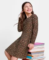 Girls Cheetah Everyday Dress