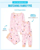 Pyjama en coton ajusté pour bébé et toute-petite fille Glow Ghost