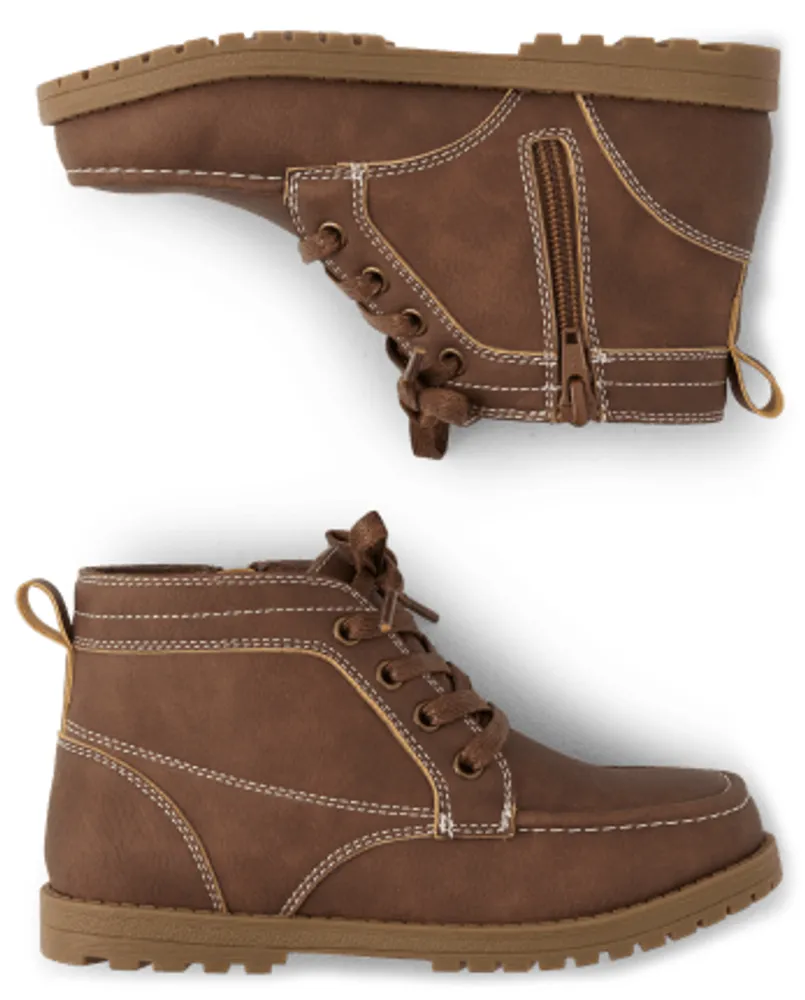 Boys Lace Up Boots