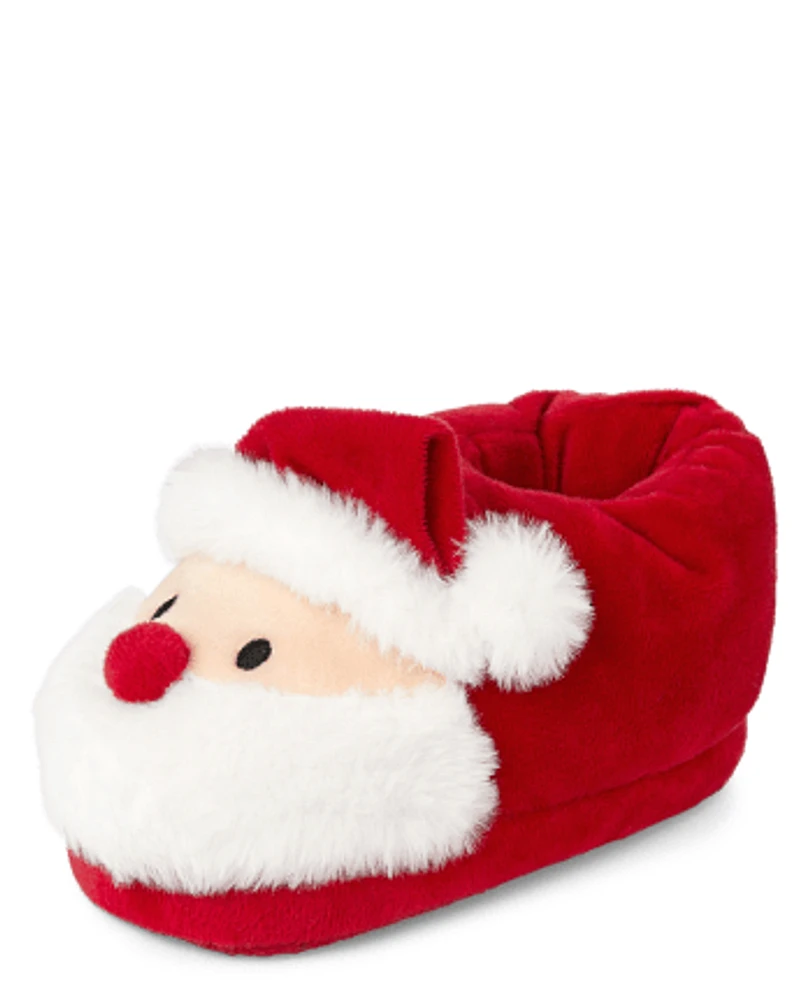 Toddler Matching Family Santa Slippers