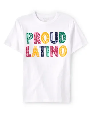 Boys Proud Latino Graphic Tee