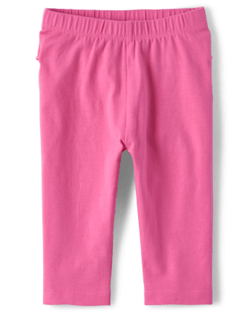 Lot de 2 pantalons à volants fleurs pour bébé fille