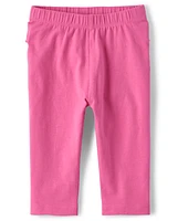 Baby Girls Floral Ruffle Pants 2-Pack