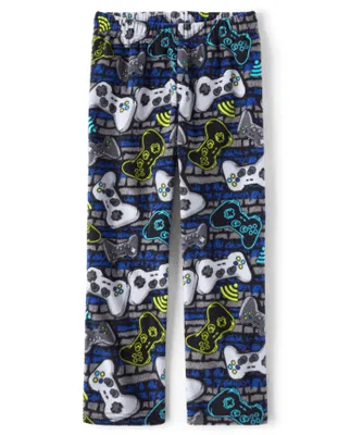 Boys Game Controller Fleece Pajama Pants