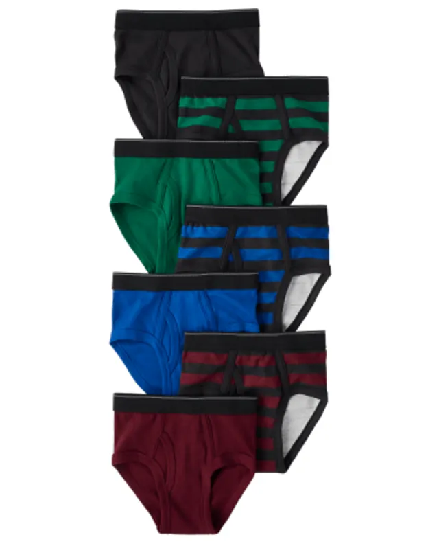 The Children's Place Toddler Boys Striped Briefs 7-Pack