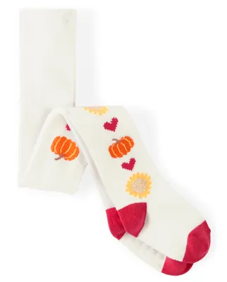 Baby And Toddler Girls Pumpkin Tights