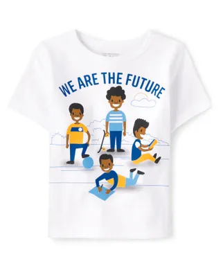 Baby And Toddler Boys We Are The Future Graphic Tee