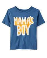 Baby And Toddler Boys Mama's Boy Graphic Tee