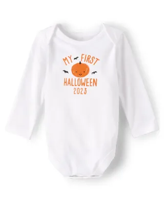 Unisex Baby First Halloween Graphic Bodysuit