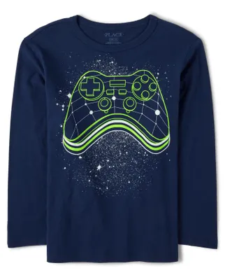 Boys Game Controller Graphic Tee